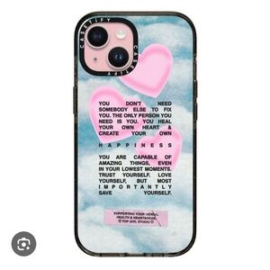 Casetify Save yourself by Top Girl Studio Frost iPhone 11 case